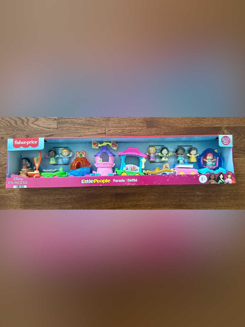 *NEW* Fisher Price Little People Disney Princess Parade Float 16 Pieces